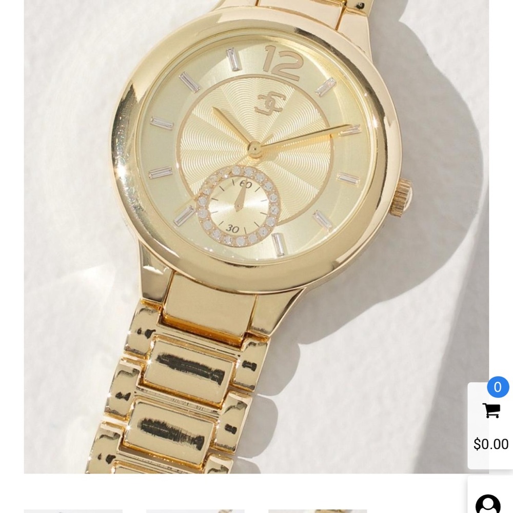 New Gold Tone Fashion Watch | Women Chico's Watches